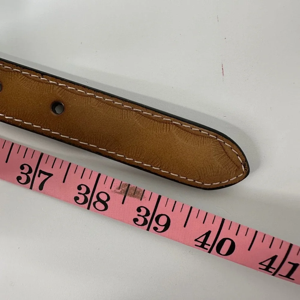 Canterbury Western Belt Medallion Braided Embroidered Boho Cowboy NEW Sz 36